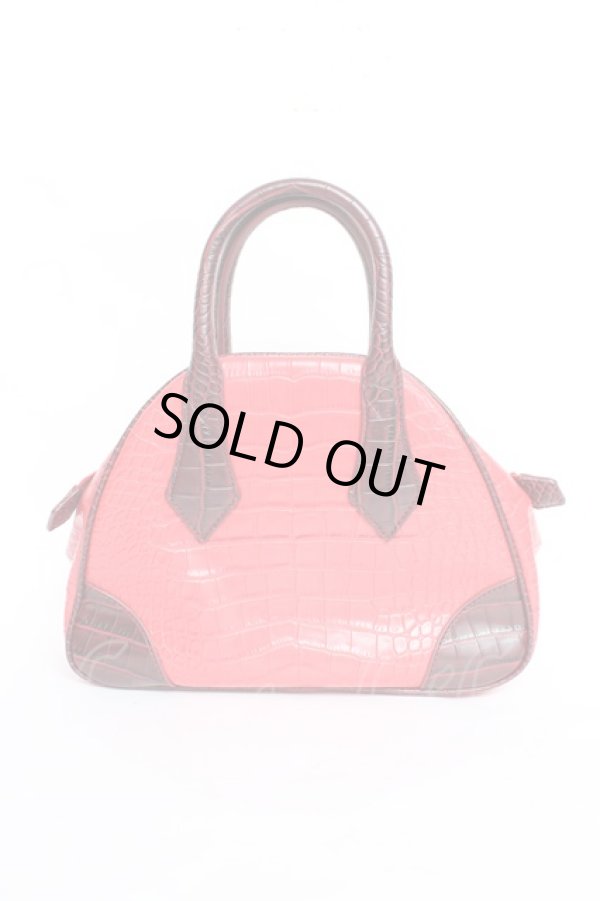 画像3: ANGLOMANIA 中古 / ヤスミンバッグ  赤  Y-25-11-16-011-ba-SZ-OS (3)