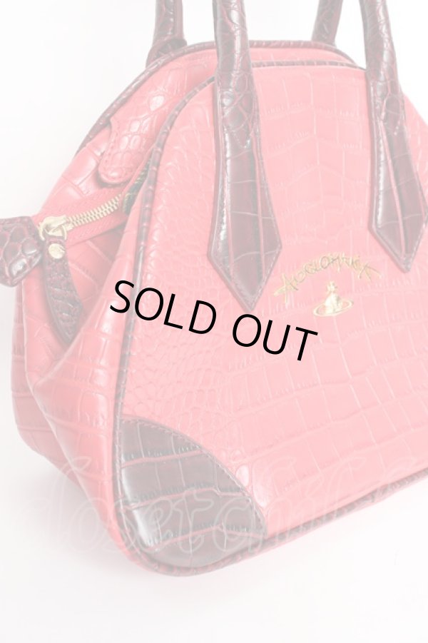 画像4: ANGLOMANIA 中古 / ヤスミンバッグ  赤  Y-25-11-16-011-ba-SZ-OS (4)