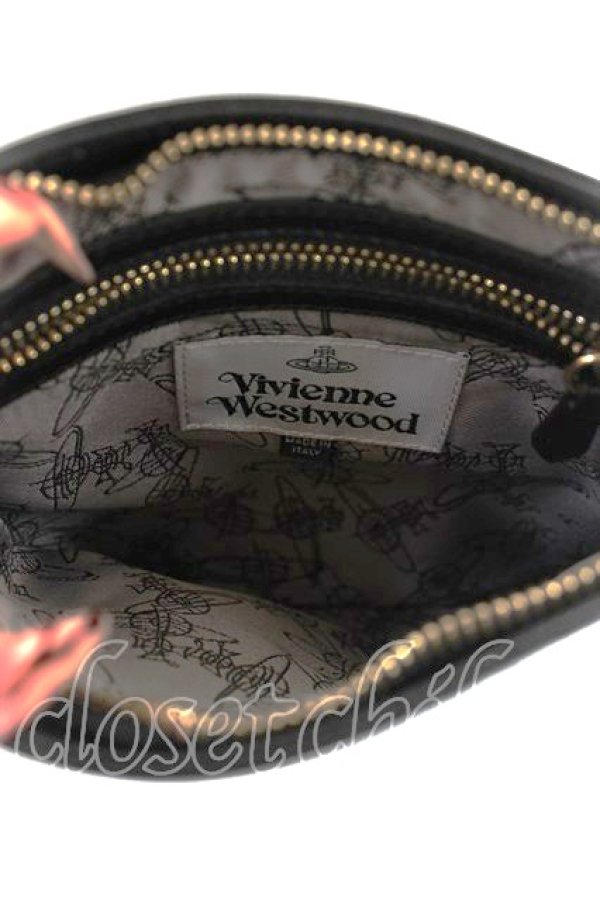 画像4: ヴィヴィアンウエストウッド 中古 / ORB クロスボディバッグ  ブラック  Y-25-11-16-013-ba-SZ-ZY (4)