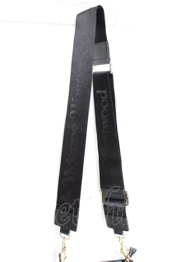 画像5: ヴィヴィアンウエストウッド 中古 / ORB クロスボディバッグ  ブラック  Y-25-11-16-013-ba-SZ-ZY (5)