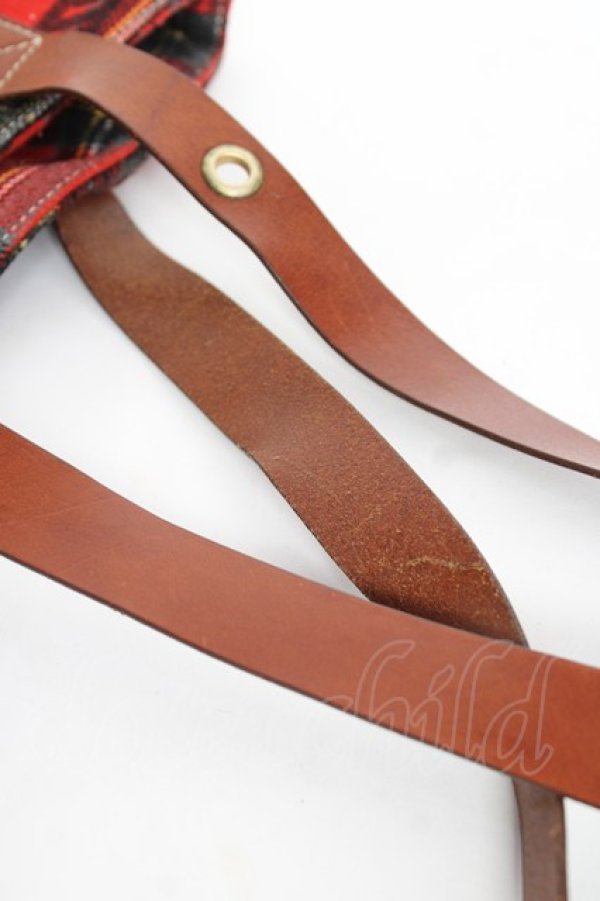 画像5: ヴィヴィアンウエストウッド 中古 / victoriaトートバッグ  赤  Y-25-11-16-014-ba-SZ-ZY (5)