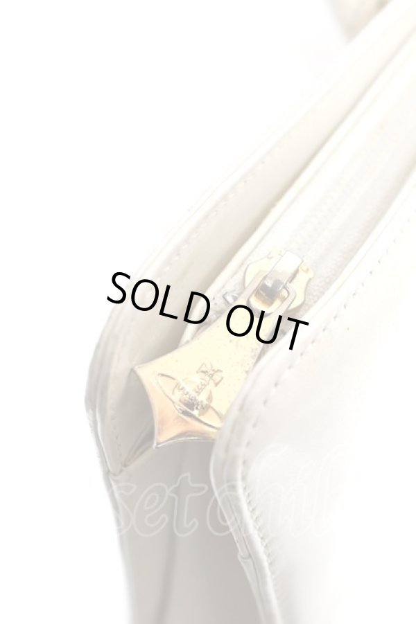 画像7: ヴィヴィアンウエストウッド 中古 / プレーンバッグ  白  Y-25-11-16-015-ba-SZ-ZY (7)