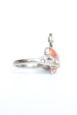 画像4: ヴィヴィアンウエストウッド 中古 / diamante heart ring S ピンク  Y-25-11-16-002-ac-SZ-ZY (4)