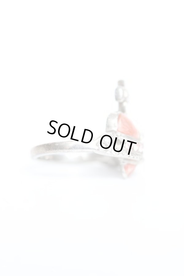 画像4: ヴィヴィアンウエストウッド 中古 / diamante heart ring S ピンク  Y-25-11-16-002-ac-SZ-ZY (4)