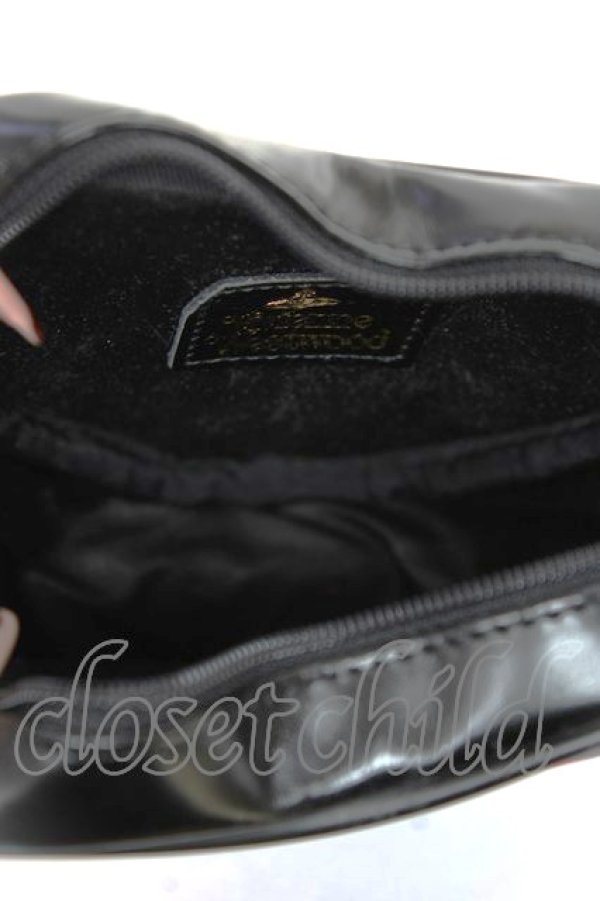 画像4: ヴィヴィアンウエストウッド 中古 / ブルーマックハートポシェット  ブルー  Y-25-11-16-017-ba-SZ-ZY (4)