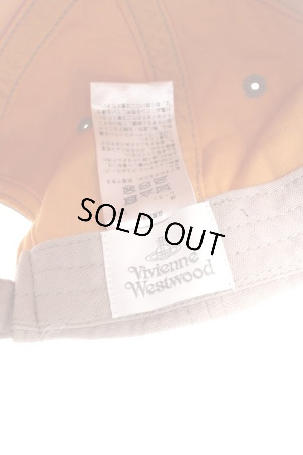 画像7: ヴィヴィアンウエストウッド 中古 / ベースボールキャップ  グレージュ  Y-25-11-16-018-ha-SZ-ZY (7)