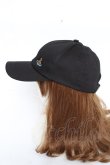 画像2: ヴィヴィアンウエストウッド 中古 / BASEBALL CAP  ブラック  Y-25-11-16-019-ha-SZ-ZY (2)