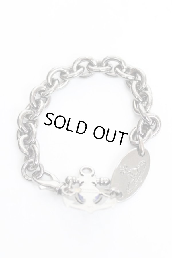 画像3: ヴィヴィアンウエストウッド MAN 中古 / MAN FELICE ブレスレット  ガンメタル  Y-25-12-17-003-ac-SZ-ZY (3)