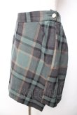 画像3: ヴィヴィアンウエストウッド 中古 / チェック柄変形スカート 42 グリーン  Y-25-12-17-026-sk-SZ-ZY (3)