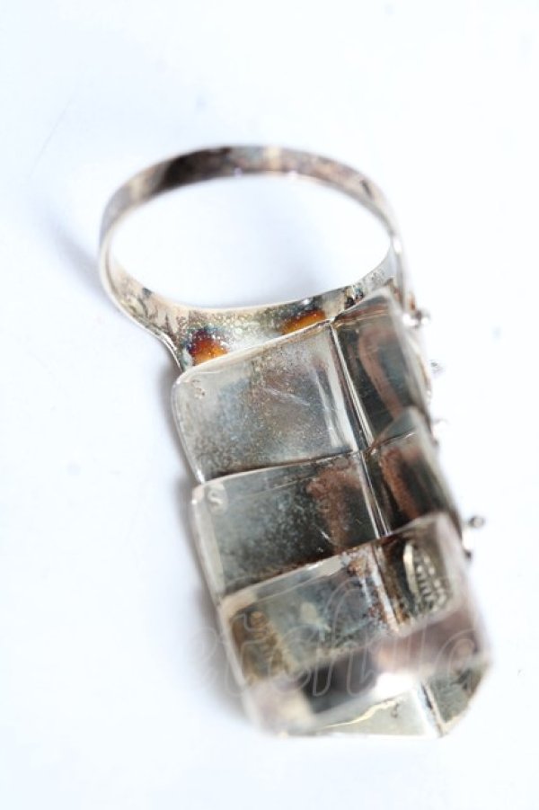 画像3: ヴィヴィアンウエストウッド 中古 / ARMOR RING S シルバー  Y-25-12-17-004-ac-SZ-ZY (3)