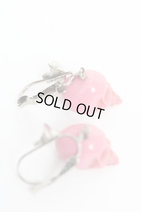 画像2: ヴィヴィアンウエストウッド 中古 / Skull ピアス  ピンク  Y-25-12-17-001-er-SZ-ZY (2)