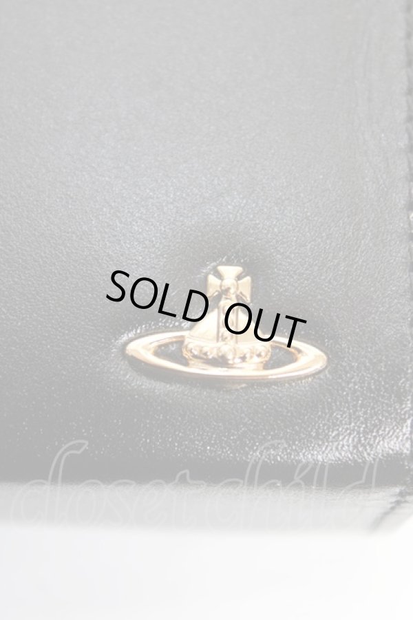 画像4: ヴィヴィアンウエストウッド 中古 / Water ORBラウンドファスナーマルチポーチ  ブラック  Y-25-12-17-008-gd-SZ-ZY (4)