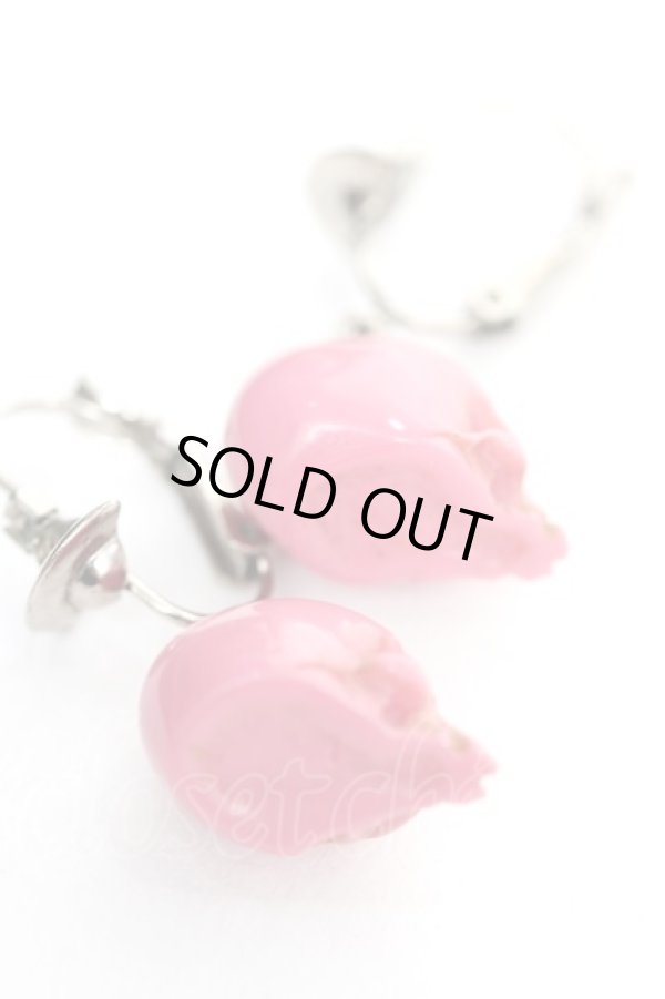 画像4: ヴィヴィアンウエストウッド 中古 / Skull ピアス  ピンク  Y-25-12-17-001-er-SZ-ZY (4)