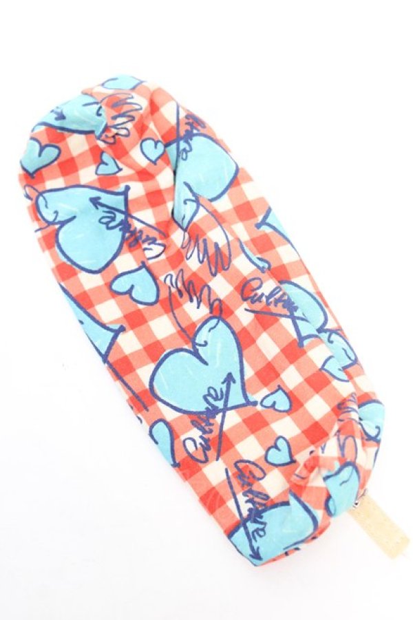 画像2: ヴィヴィアンウエストウッド 中古 / ペンケースセット&ハンカチセット  赤  Y-25-12-17-014-gd-SZ-ZY (2)