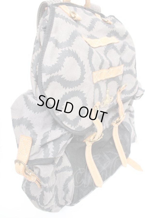 画像4: ヴィヴィアンウエストウッド 中古 / スクイグルアフリカリュック  グレー  Y-25-12-17-020-ba-SZ-ZY (4)