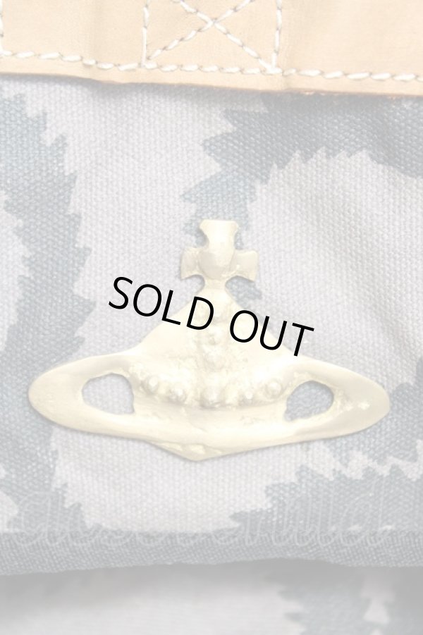 画像5: ヴィヴィアンウエストウッド 中古 / スクイグルアフリカリュック  グレー  Y-25-12-17-020-ba-SZ-ZY (5)