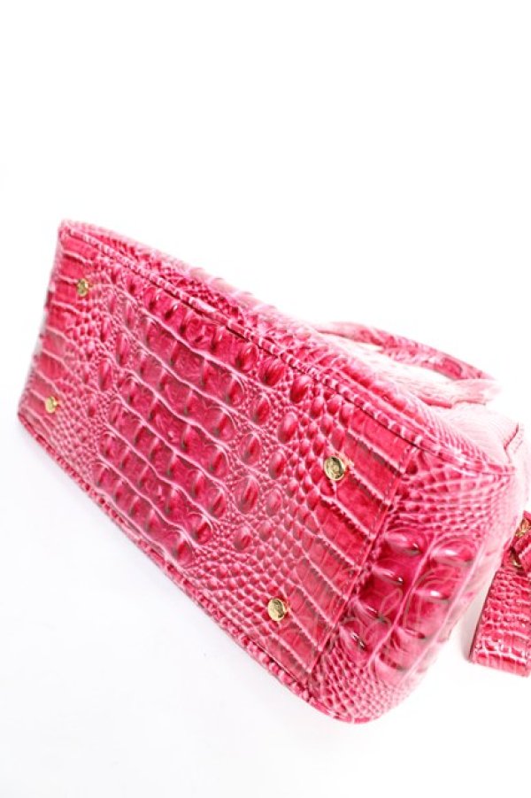 画像5: ANGLOMANIA 中古 / クロコヤスミンバッグ  ピンク  Y-25-12-17-021-ba-SZ-ZY (5)