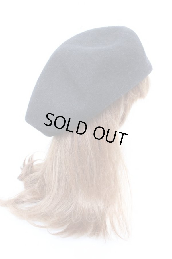 画像4: ヴィヴィアンウエストウッド 中古 / ORB刺繍クベレー帽  黒  Y-25-12-17-022-ha-SZ-ZY (4)