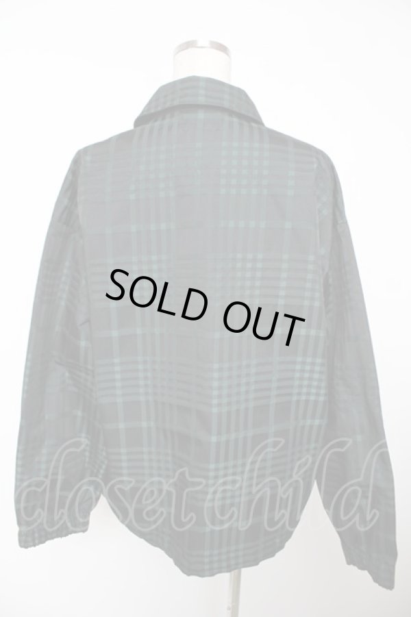 画像2: ヴィヴィアンウエストウッド MAN 中古 / CHECK COACH JACKET 44 グリーン  Y-25-12-21-024-jc-SZ-ZY (2)