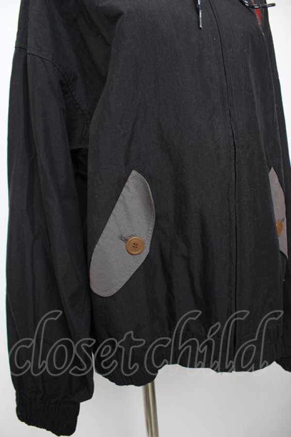 画像4: ヴィヴィアンウエストウッド MAN 中古 / HEART&ORBハイネックボマー 44 ブラック  Y-25-12-21-026-to-SZ-ZY (4)