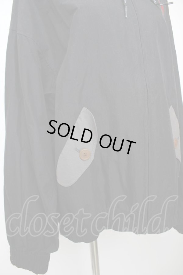 画像4: ヴィヴィアンウエストウッド MAN 中古 / HEART&ORBハイネックボマー 44 ブラック  Y-25-12-21-026-to-SZ-ZY (4)