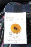 画像6: ヴィヴィアンウエストウッド MAN 中古 / チェック柄ロングシャツ 44 ネイビー×グリーン  Y-25-12-21-030-bl-SZ-ZY (6)