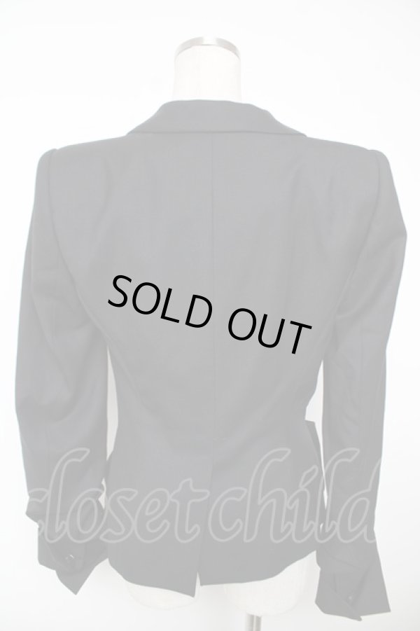 画像2: ヴィヴィアンウエストウッド 中古 / ALCOHOLICジャケット 42 ブラック  Y-25-12-21-031-jc-SZ-ZY (2)