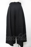 画像2: ヴィヴィアンウエストウッド 中古 / タック入リワイドパンツ 1 ブラック  Y-25-12-21-036-pa-SZ-ZY (2)