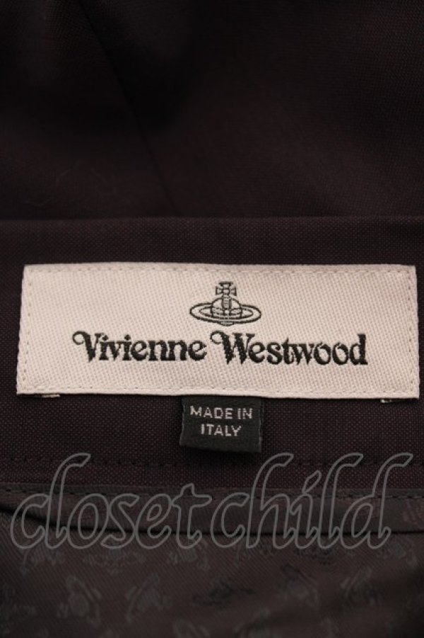 画像4: ヴィヴィアンウエストウッド 中古 / 変形スカート 42 パープル  Y-25-12-21-040-bl-SZ-ZY (4)