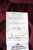 画像5: ヴィヴィアンウエストウッド 中古 / オーブ刺繍フリルボウタイカーディガン S ワイン  Y-25-12-21-006-bl-SZ-ZY (5)