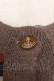画像3: ヴィヴィアンウエストウッド 中古 / キューブチェック柄カーディガン  ブラウン  Y-25-12-21-010-to-SZ-ZY (3)