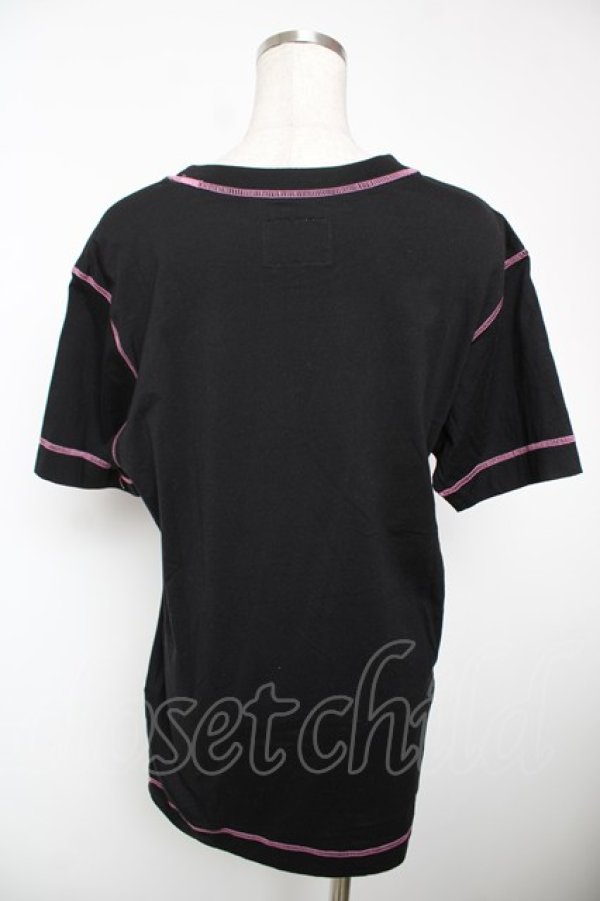 画像2: ヴィヴィアンウエストウッド MAN 中古 / COLOR PEEK ORB POCKET RELAX T-SHIRT F ブラック  Y-25-12-21-013-pa-SZ-ZY (2)