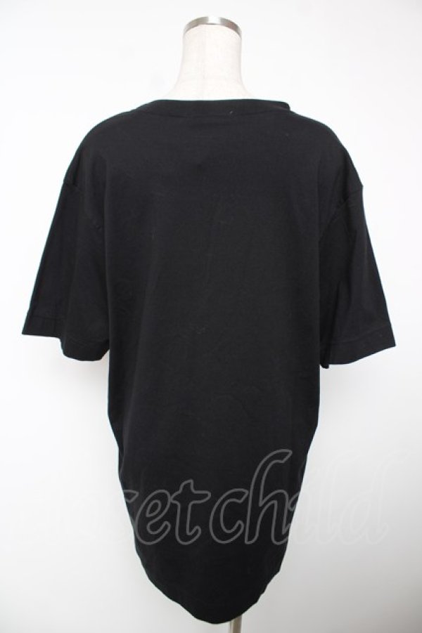 画像2: ヴィヴィアンウエストウッド MAN 中古 / 絵画ptTシャツ 48 ブラック  Y-25-12-21-014-ts-SZ-ZY (2)