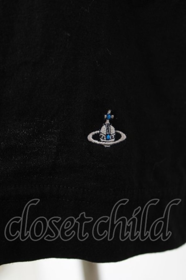 画像4: ヴィヴィアンウエストウッド MAN 中古 / 絵画ptTシャツ 48 ブラック  Y-25-12-21-014-ts-SZ-ZY (4)