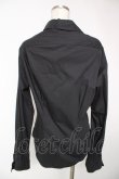 画像2: ヴィヴィアンウエストウッド 中古 / ドレープデザインブラウス UK12/US8 ブラック  Y-25-12-21-002-bl-SZ-ZY (2)