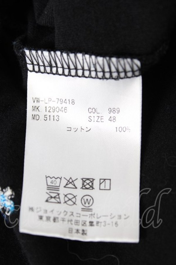 画像6: ヴィヴィアンウエストウッド MAN 中古 / 絵画ptTシャツ 48 ブラック  Y-25-12-21-014-ts-SZ-ZY (6)