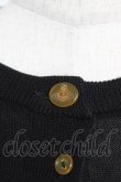 画像4: ヴィヴィアンウエストウッド 中古 / GOLD LABEL カラーオーブ刺繍カーディガン  ブラック  Y-25-12-21-017-to-SZ-ZY (4)