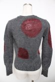 画像2: ヴィヴィアンウエストウッド 中古 / ラメスポットニットカーディガン 2 グレー  Y-25-12-21-018-to-SZ-ZY (2)