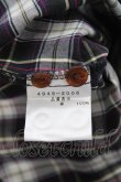 画像10: ヴィヴィアンウエストウッド MAN 中古 / ボンテージデザインチェックシャツ 46 紺ｘグリーンｘ白  Y-26-01-28-018-bl-AS-ZH (10)