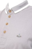 画像4: ヴィヴィアンウエストウッド MAN 中古 / ORB POLO SHIRT 46 グレー  Y-26-01-28-022-to-SZ-ZH (4)