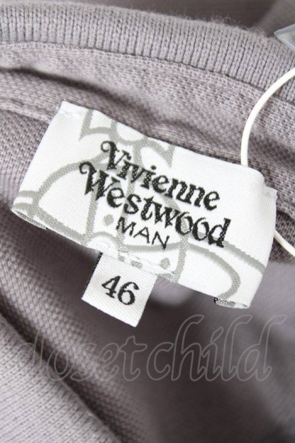 画像5: ヴィヴィアンウエストウッド MAN 中古 / ORB POLO SHIRT 46 グレー  Y-26-01-28-022-to-SZ-ZH (5)