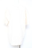 画像2: ヴィヴィアンウエストウッド 中古 / 4/1BD天竺SKULL PATCHオーバーサイズTシャツ 00 ベージュ  Y-26-01-28-024-to-AS-ZH (2)