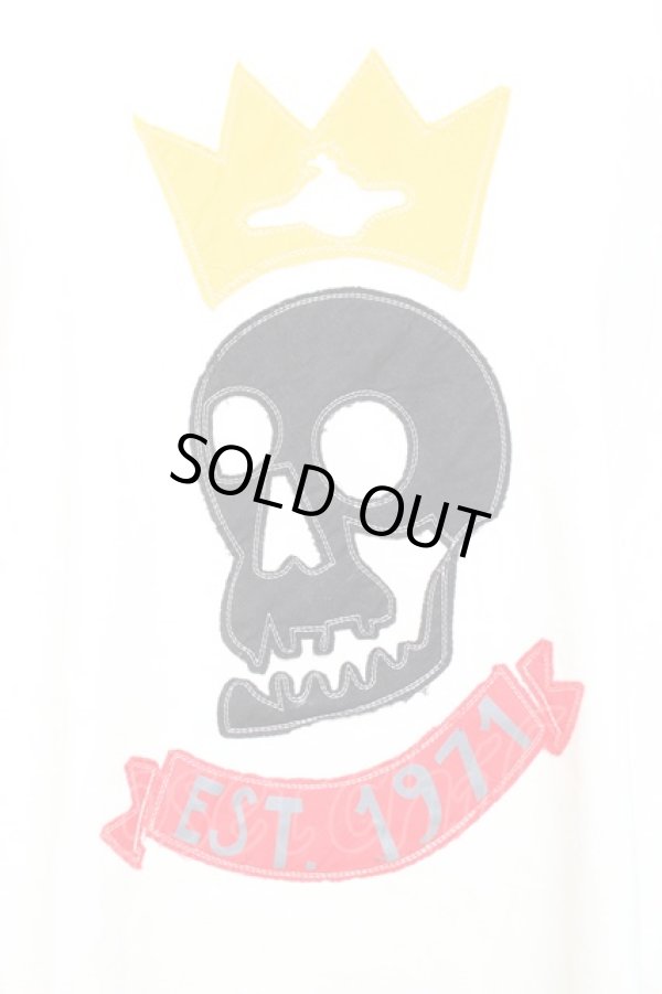 画像3: ヴィヴィアンウエストウッド 中古 / 4/1BD天竺SKULL PATCHオーバーサイズTシャツ 00 ベージュ  Y-26-01-28-024-to-AS-ZH (3)