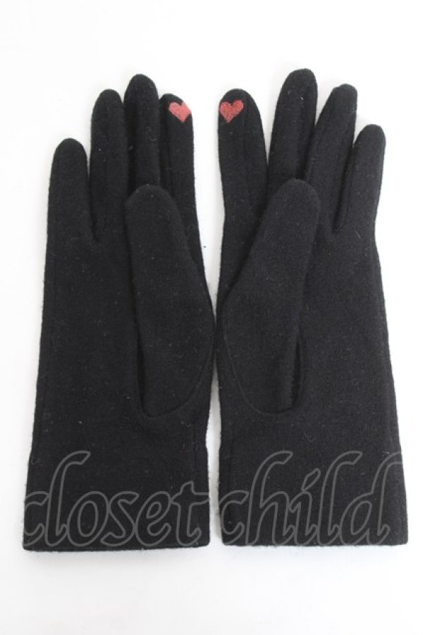 画像2: ヴィヴィアンウエストウッド 中古 / 手袋  黒  Y-26-01-28-003-gd-SZ-ZY (2)