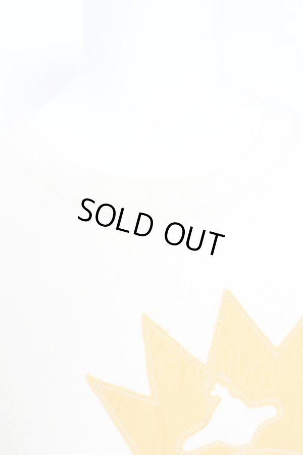 画像4: ヴィヴィアンウエストウッド 中古 / 4/1BD天竺SKULL PATCHオーバーサイズTシャツ 00 ベージュ  Y-26-01-28-024-to-AS-ZH (4)