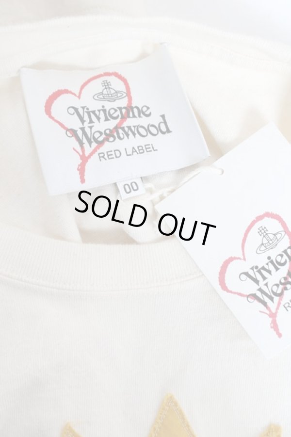 画像5: ヴィヴィアンウエストウッド 中古 / 4/1BD天竺SKULL PATCHオーバーサイズTシャツ 00 ベージュ  Y-26-01-28-024-to-AS-ZH (5)