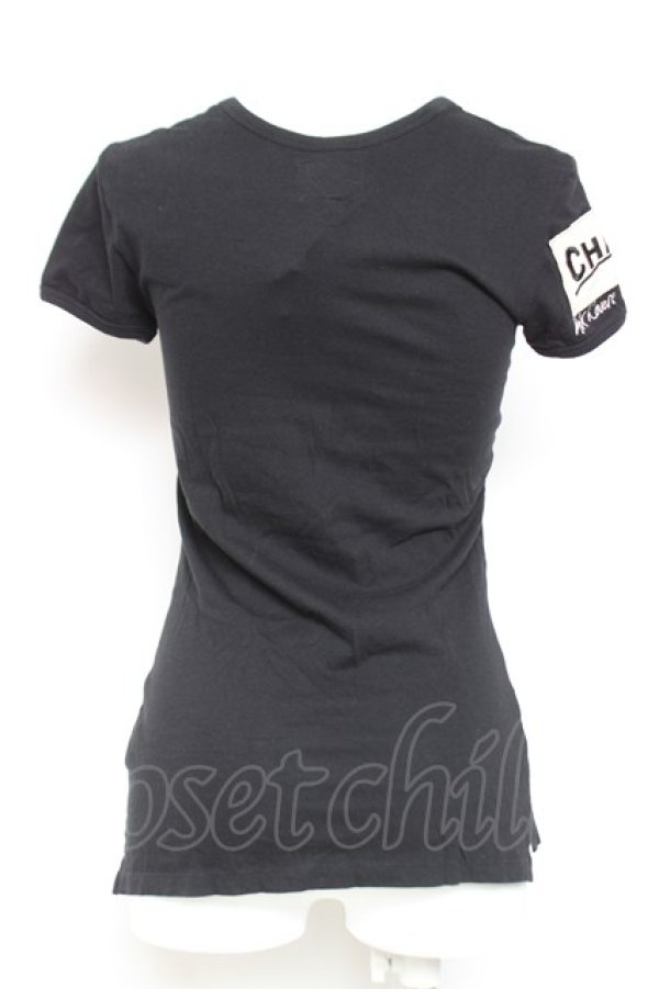 画像3: ヴィヴィアンウエストウッド Anglomania and Lee 中古 / ARパッチTシャツ XXS ブラック  Y-26-01-28-025-ts-SZ-ZY (3)