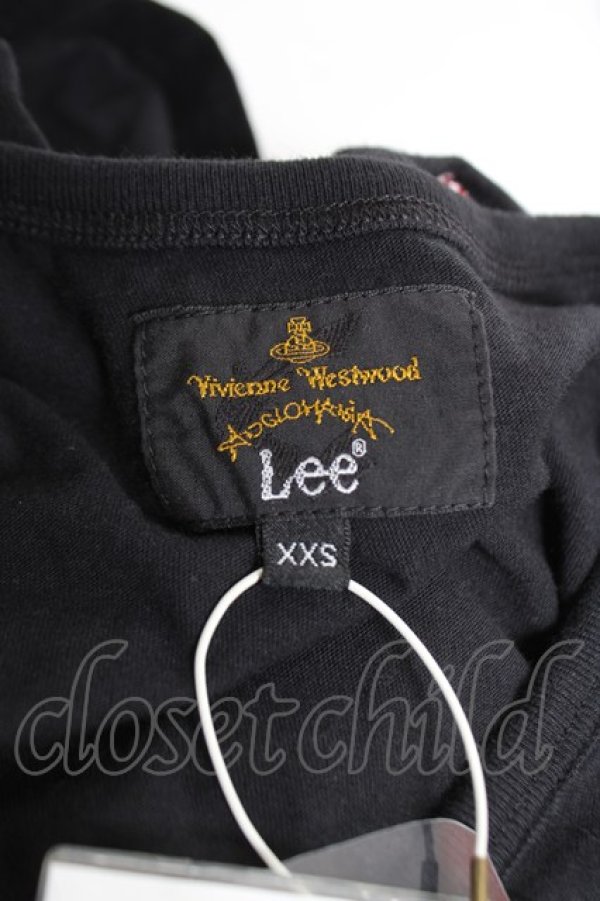 画像6: ヴィヴィアンウエストウッド Anglomania and Lee 中古 / ARパッチTシャツ XXS ブラック  Y-26-01-28-025-ts-SZ-ZY (6)