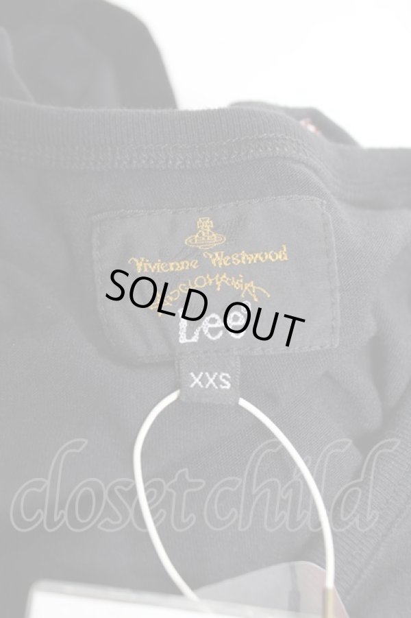 画像6: ヴィヴィアンウエストウッド Anglomania and Lee 中古 / ARパッチTシャツ XXS ブラック  Y-26-01-28-025-ts-SZ-OS (6)
