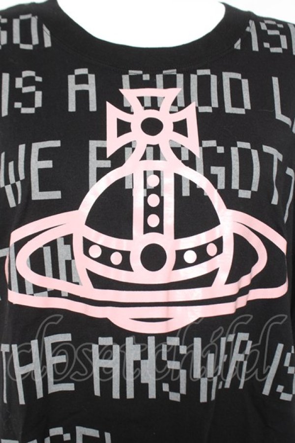 画像3: ヴィヴィアンウエストウッド MAN 中古 / GAIA with LINE ORBリラックスTシャツ（ガイアウィズラインオーブ） 48 黒  Y-26-01-28-026-ts-AS-OS (3)